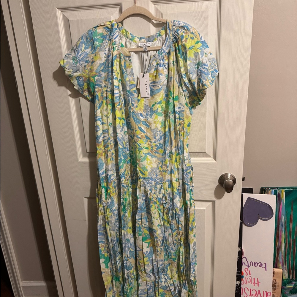 Colorful Floral Maxi Dress